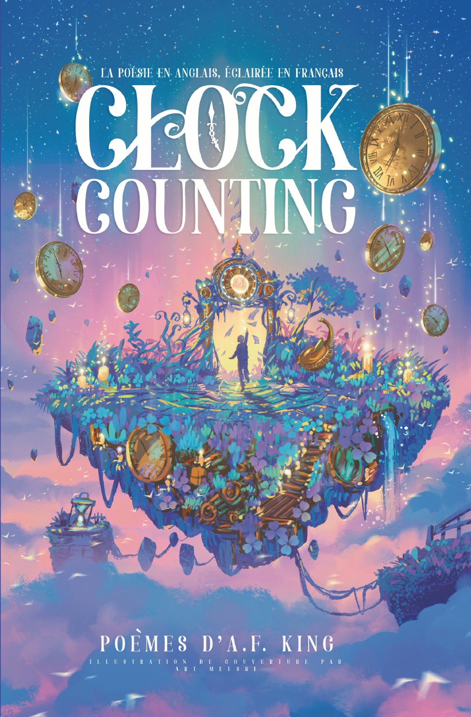 Cover of Clock Counting: La poésie en anglais éclairée en français